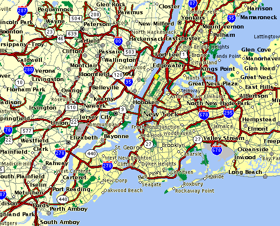 Regional Highway Map